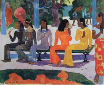 Astro pittura di Paul Gauguin